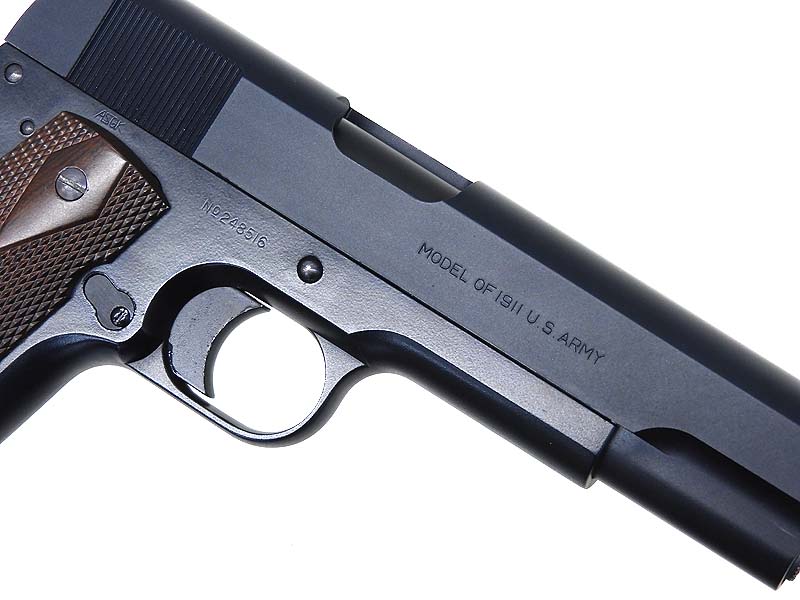 WA] コルト M1911 U.S.ARMY ロイヤルブルー SCW1 HW ガスブローバック