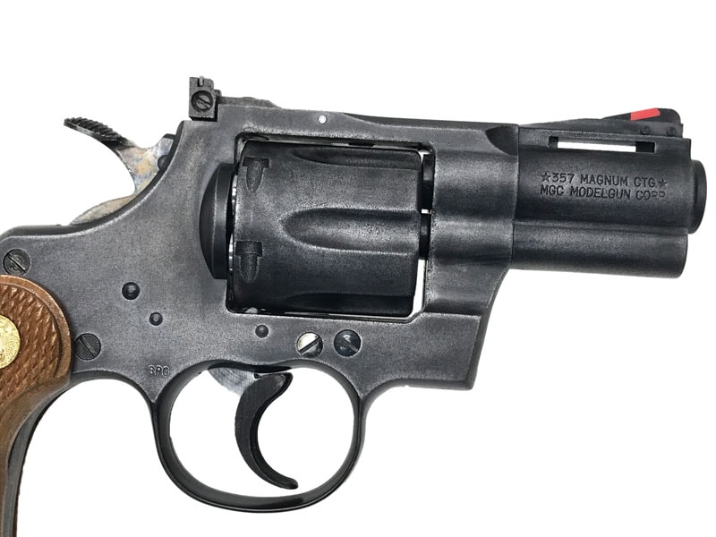 MGC] コルトパイソン 357マグナム 2.5インチ スーパーリアルHW/SRH