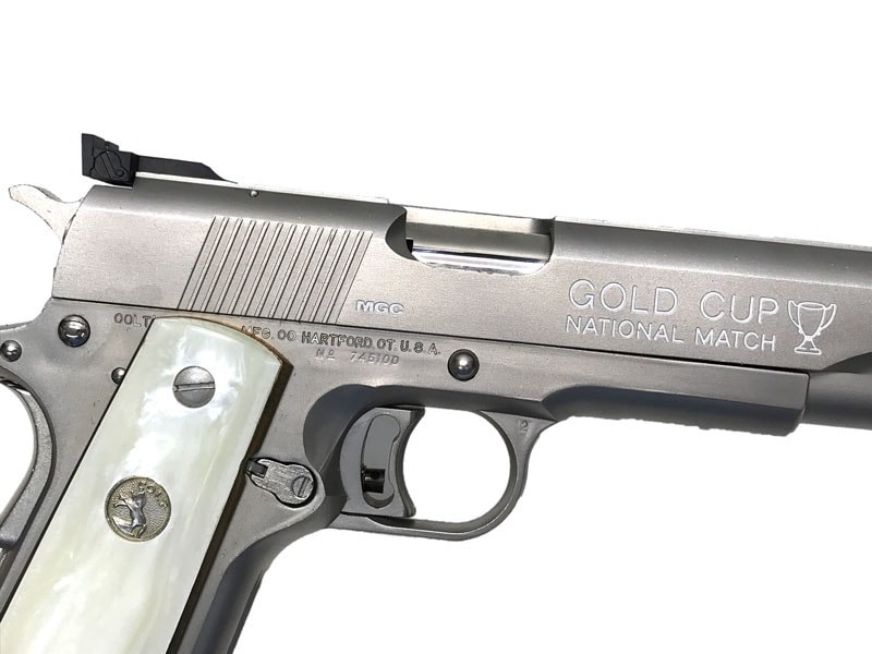 MGC] コルト ゴールドカップナショナルマッチモデル サテンシルバー