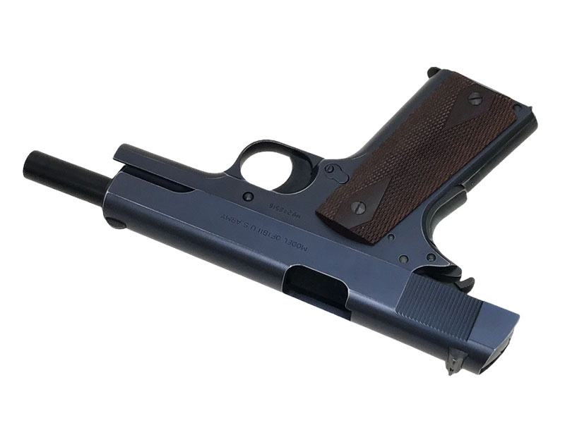 WA] コルト M1911U.S.ARMY ガスブローバック ブルーイング風塗装