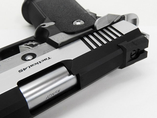 東京マルイ] ハイキャパカスタム デュアルステンレス ガスブローバック