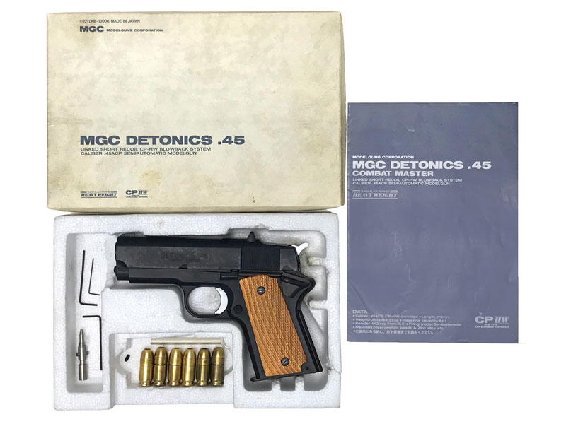 MGC] デトニクス.45 コンバットマスター HW 発火モデルガン スライド