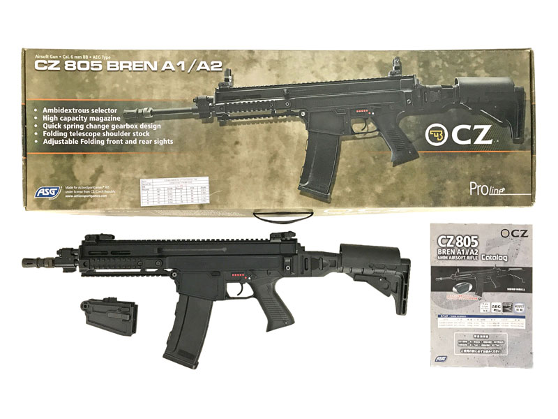 ASG] CZ805 BREN A2 電動ガン BK (中古)の販売ページ｜エアガン.jp