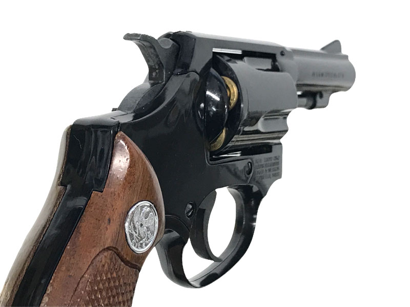 東京CMC] S&W M36 チーフスペシャル 3インチ ABS 発火モデルガン 木製