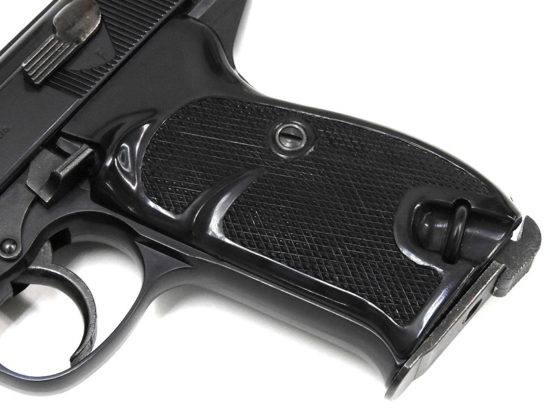 WA] ワルサーP38 コマーシャルモデル 固定ガスガン ブラック (中古)の