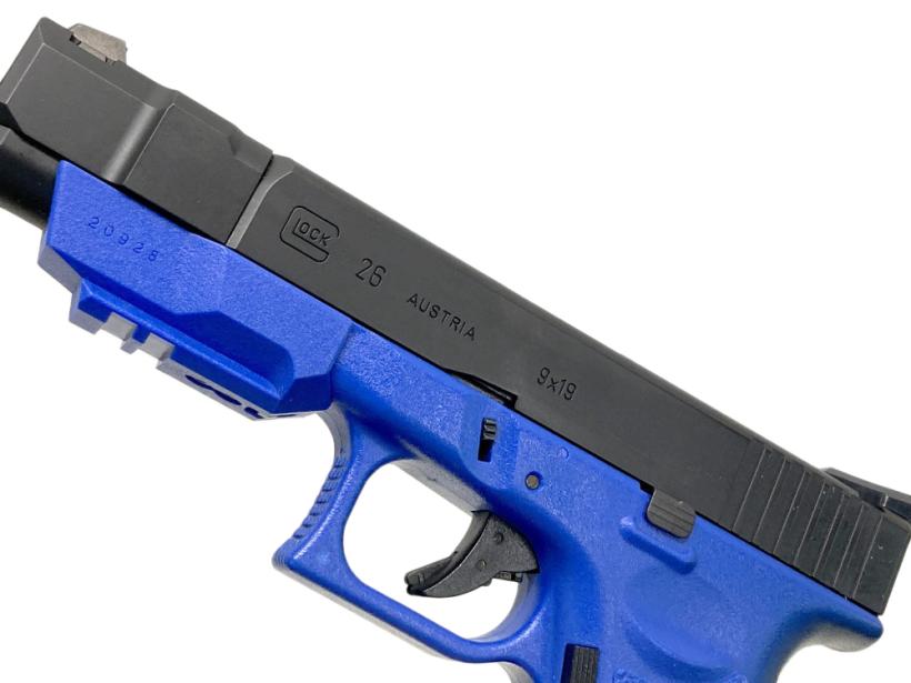 東京マルイ] グロック26 アドバンス ガスブローバック ブルーフレーム