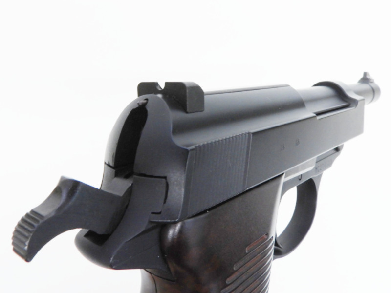 マルゼン] ワルサー P38 ブラック 旧箱 ガスブローバック スライド難