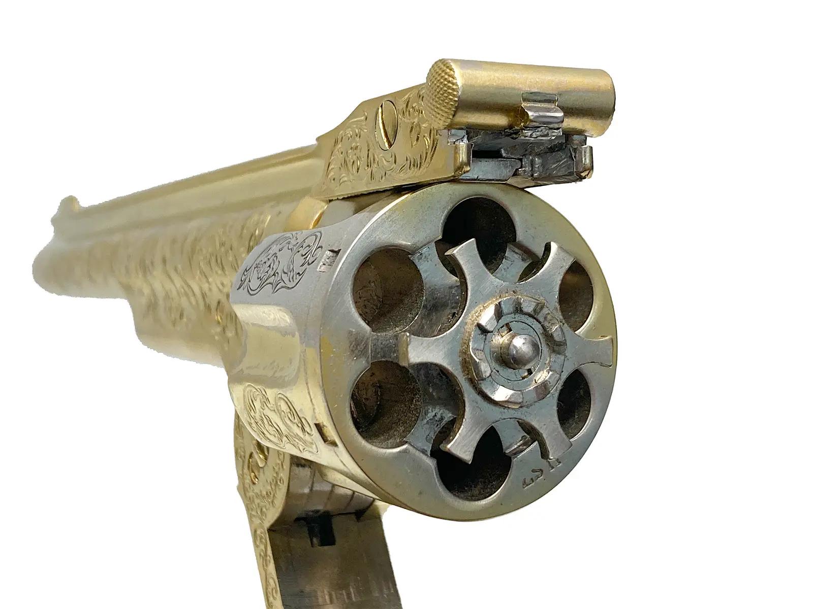 フランクリンミント] S&W .44リボルバー ワイアットアープの銃 金属