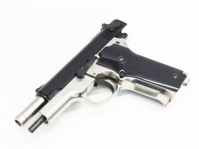 MGC] S&W M59 シルバーフレーム 組立キット組立済 発火モデルガン