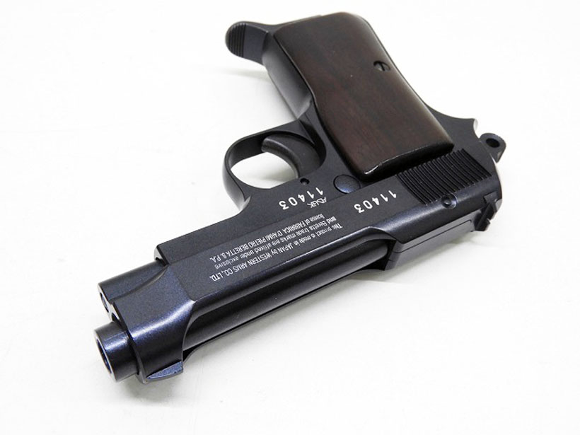 WA] ベレッタ M1934 ブルーイングカラー 木製グリップ (中古)の販売