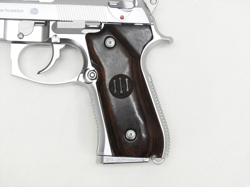 東京マルイ] M9A1 ステンレスモデル ウッドグリップカスタム (中古)の
