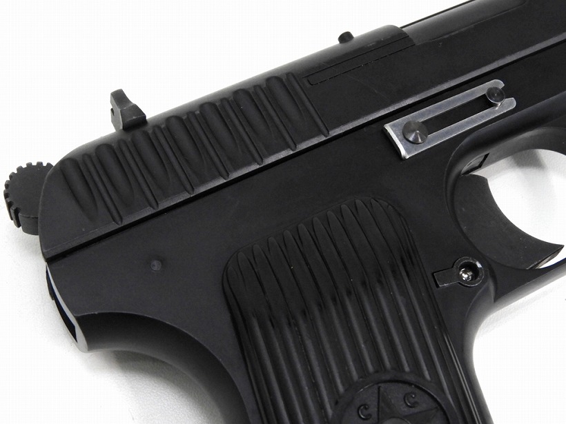 ハドソン] トカレフ TT-33 ブラック ABS マガジンガス漏れ大 (ジャンク