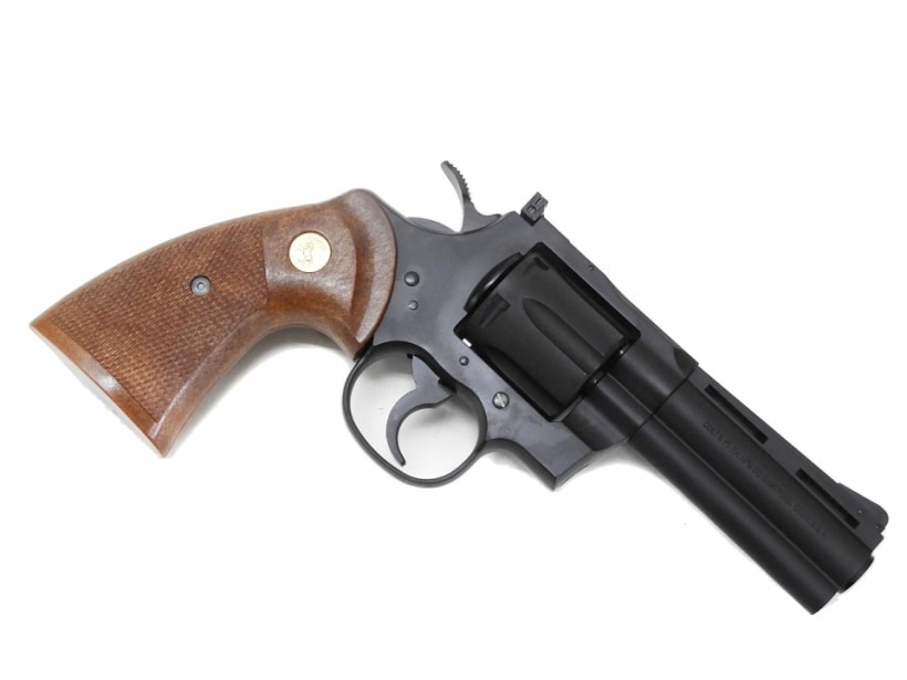 5687③コクサイ357 マグナム ハイウェイパロールマン モデルガン 1981