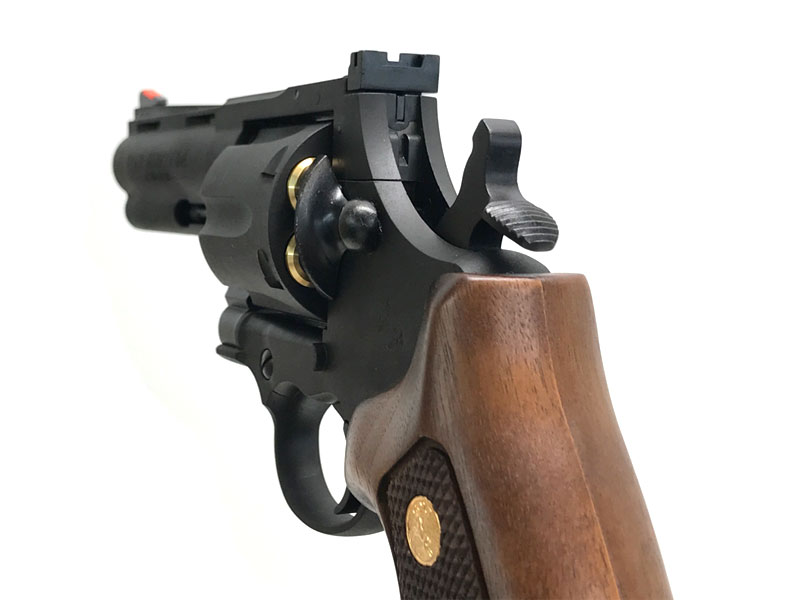 マルシン] コルトアナコンダ ウォルナット 木製グリップ 4インチ