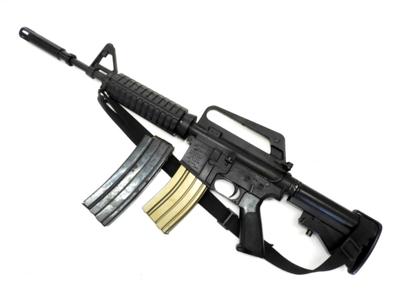 マルシン] COLT XM177E2 コマンド スリング・BKマガジン 付き (中古)の