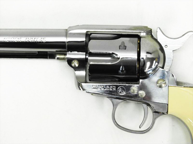 マルシン] コルト SAA .45 ピースメーカー スーパークロームシルバー