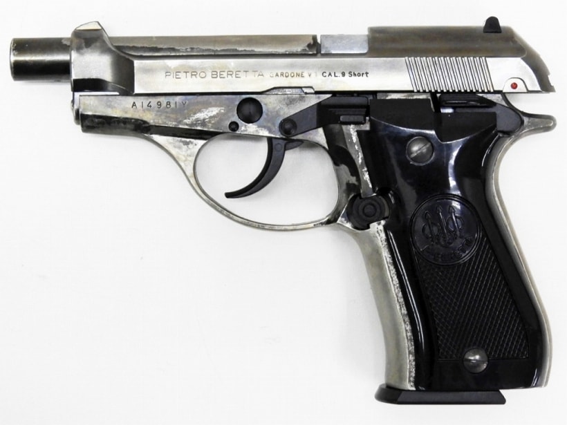 マルシン] ベレッタ M84 メタルフィニッシュ 動作未確認 (ジャンク)の