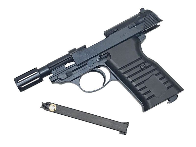 マルゼン] ワルサーP38 デタッチャブル ガスブローバック ブルーイング