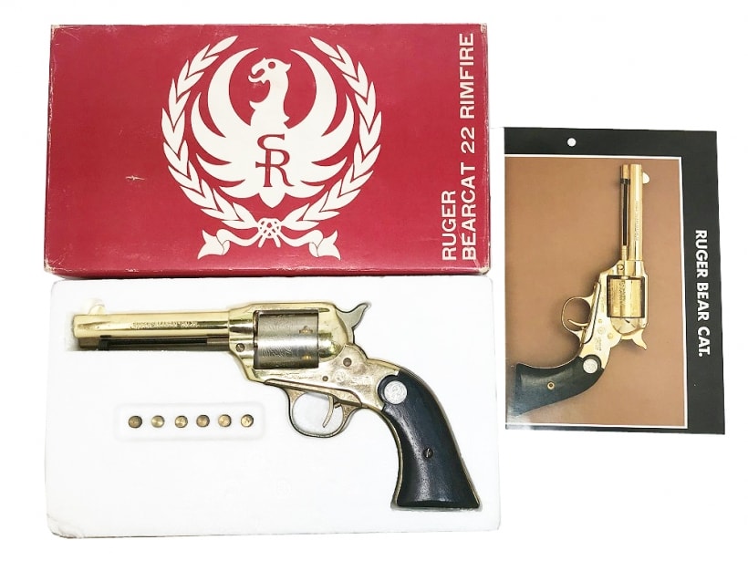 ハドソン] ルガー ベアキャット 22リムファイア 金属モデルガン (中古