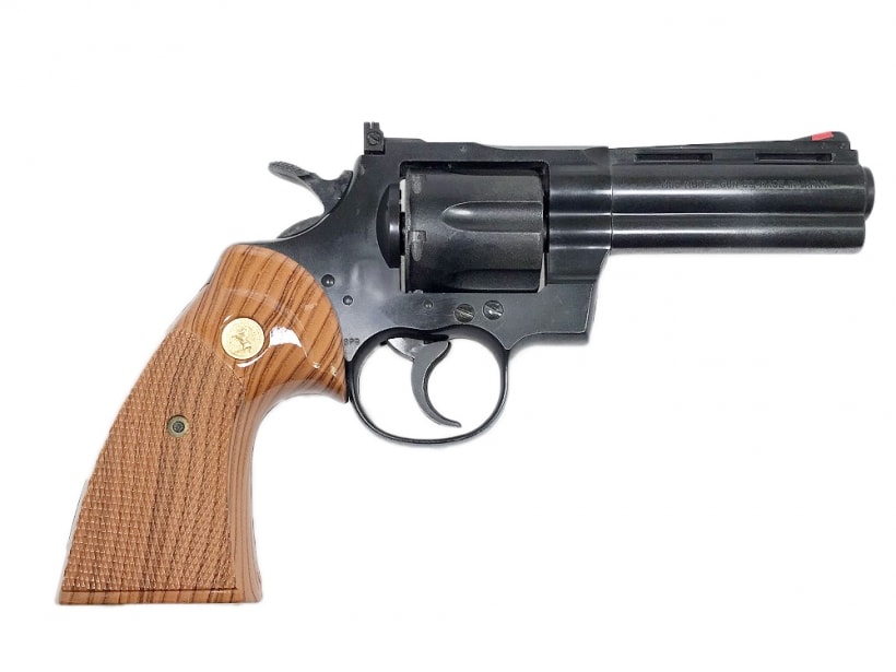 MGC] コルトパイソン 357マグナム 4インチ スーパーリアルHW/SRH 発火