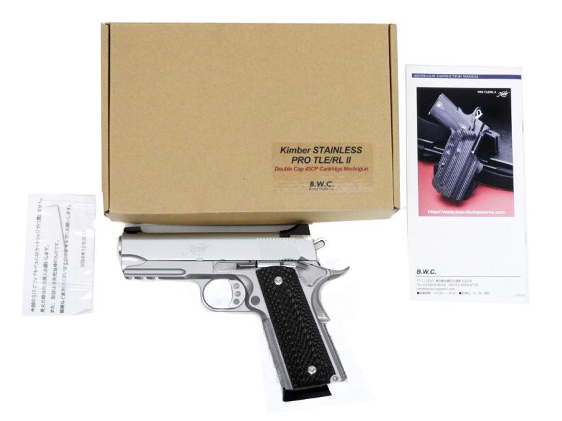 BWC] Kimber STAINLESS PRO TLE/RL II ステンレスシルバーコーティング
