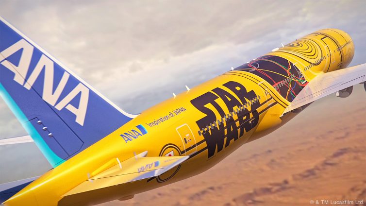 C-3PO Joins the ANA Star Wars Fleet : AirlineReporter