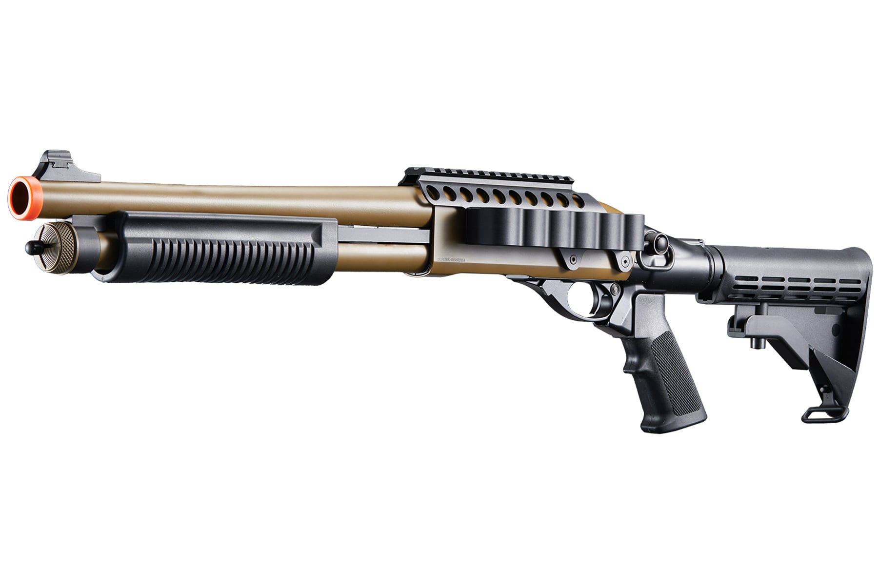 Golden Eagle M8873 3/6-Shot Pump Action Gas Airsoft Shotgun