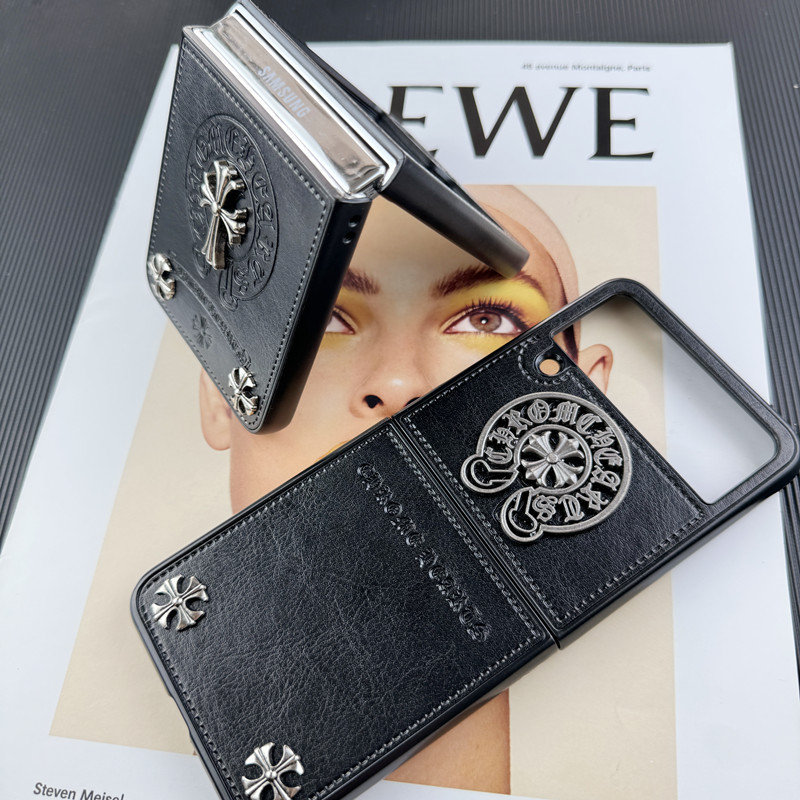 クロムハーツ Chrome Heartsgalaxy z flip6 fold6 ケースブランド人気