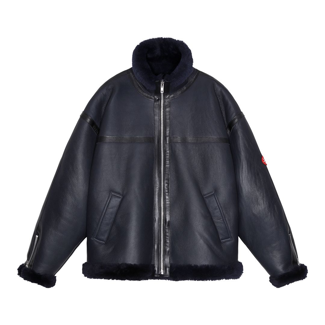C.E - Sheepskin Bomber Jacket | ALTERFATE