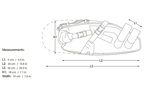エクスペディション・サドルパック（17L）｜APIDURA｜Alternative Bicycles