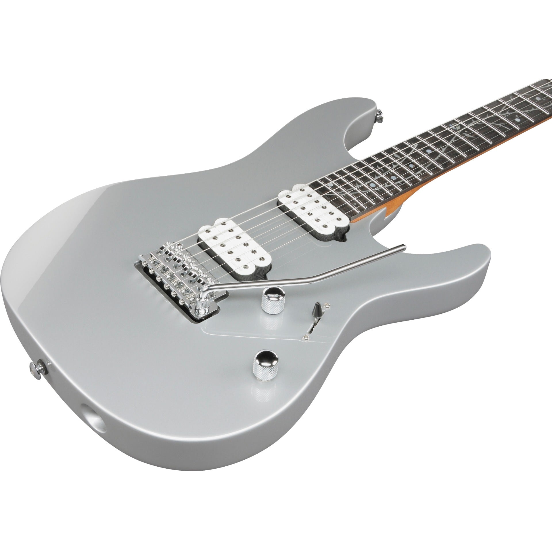 Ibanez TOD10 Tim Henson Signature Electric Guitar, Classic Silver