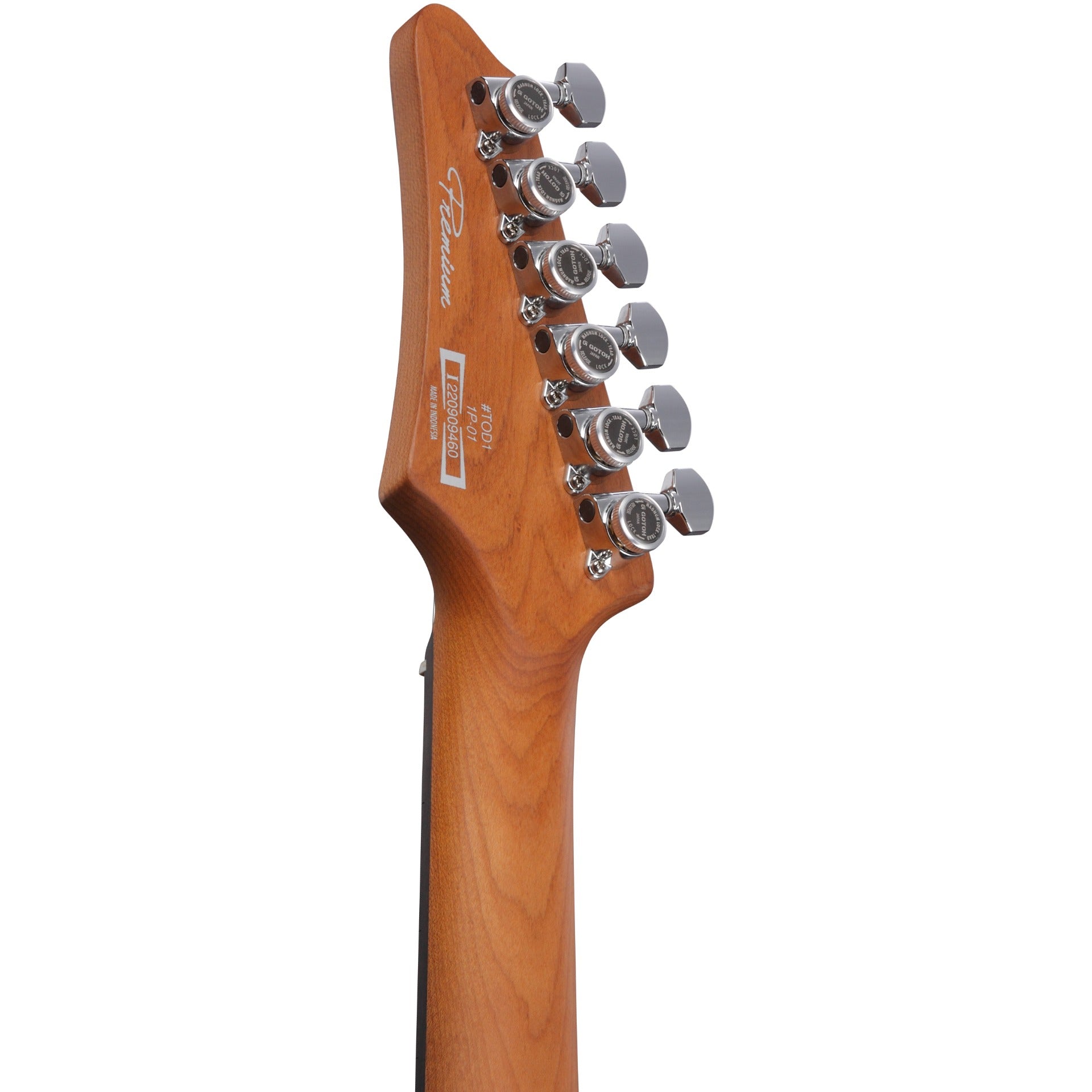 Ibanez TOD10 Tim Henson Signature Electric Guitar, Classic Silver