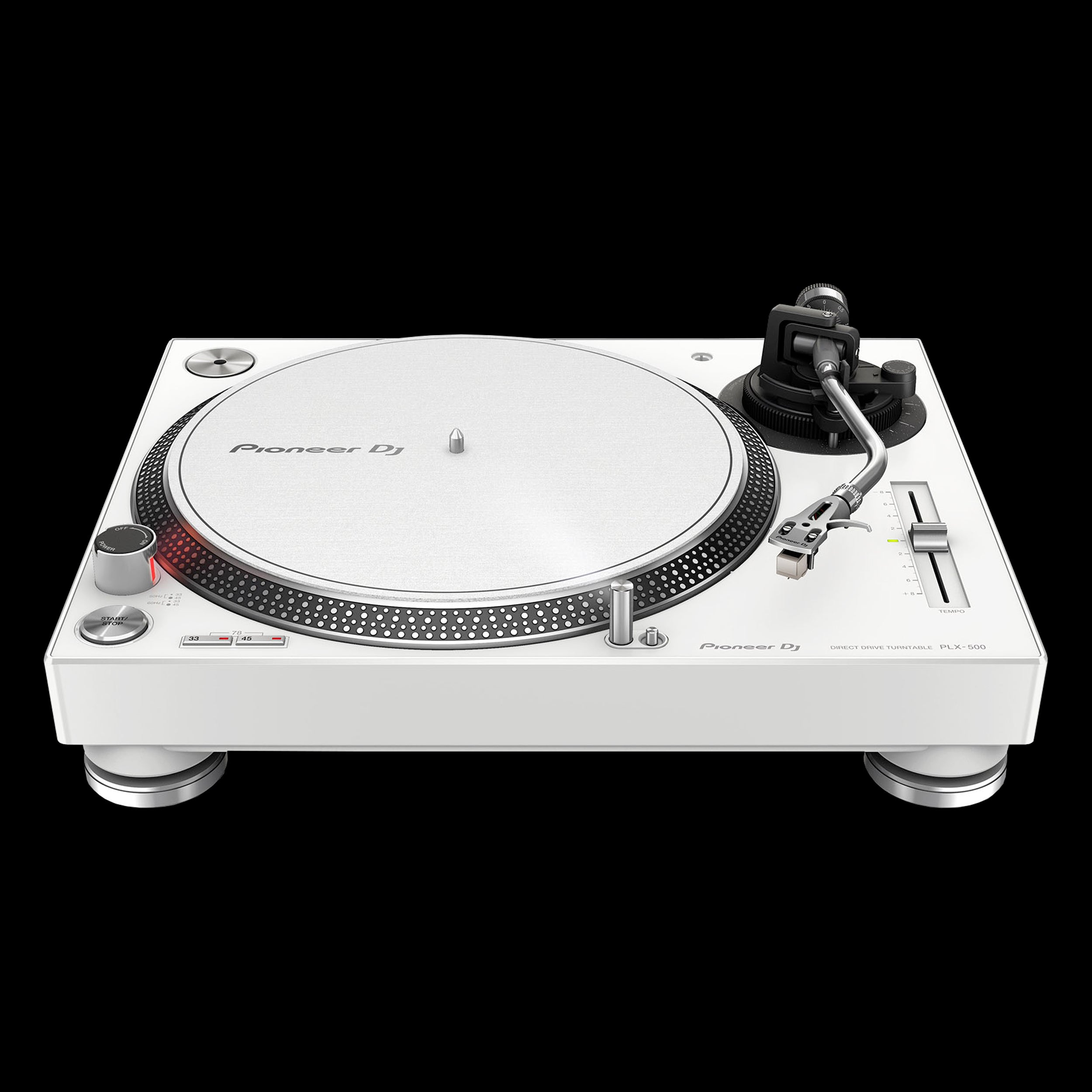 Pioneer DJ PLX-500-W Direct Drive DJ Turntable, White – Alto Music