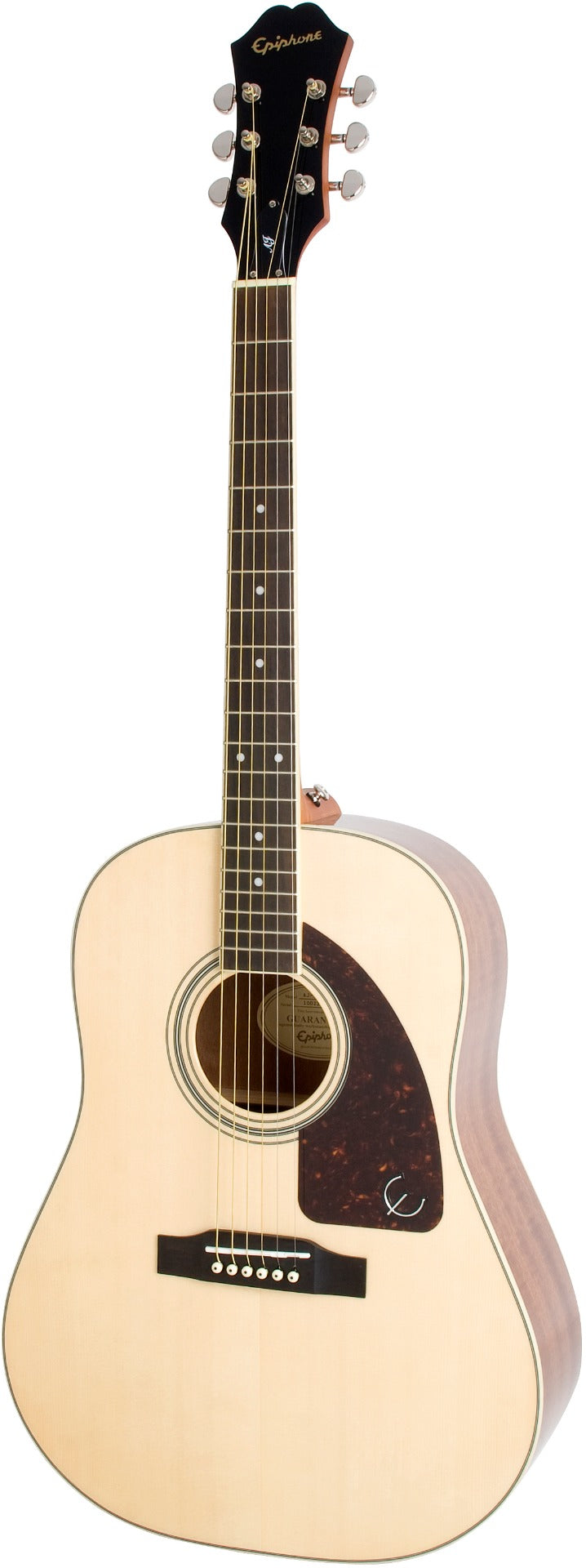 Epiphone AJ-220S Solid Top Acoustic Guitar, Natural – Alto Music