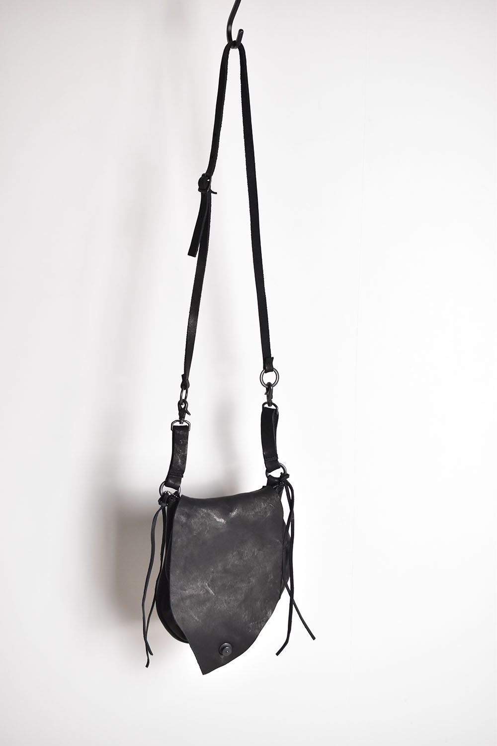 ISAMU KATAYAMA BACKLASH - Japan Double Shoulder Garment Dye Bag