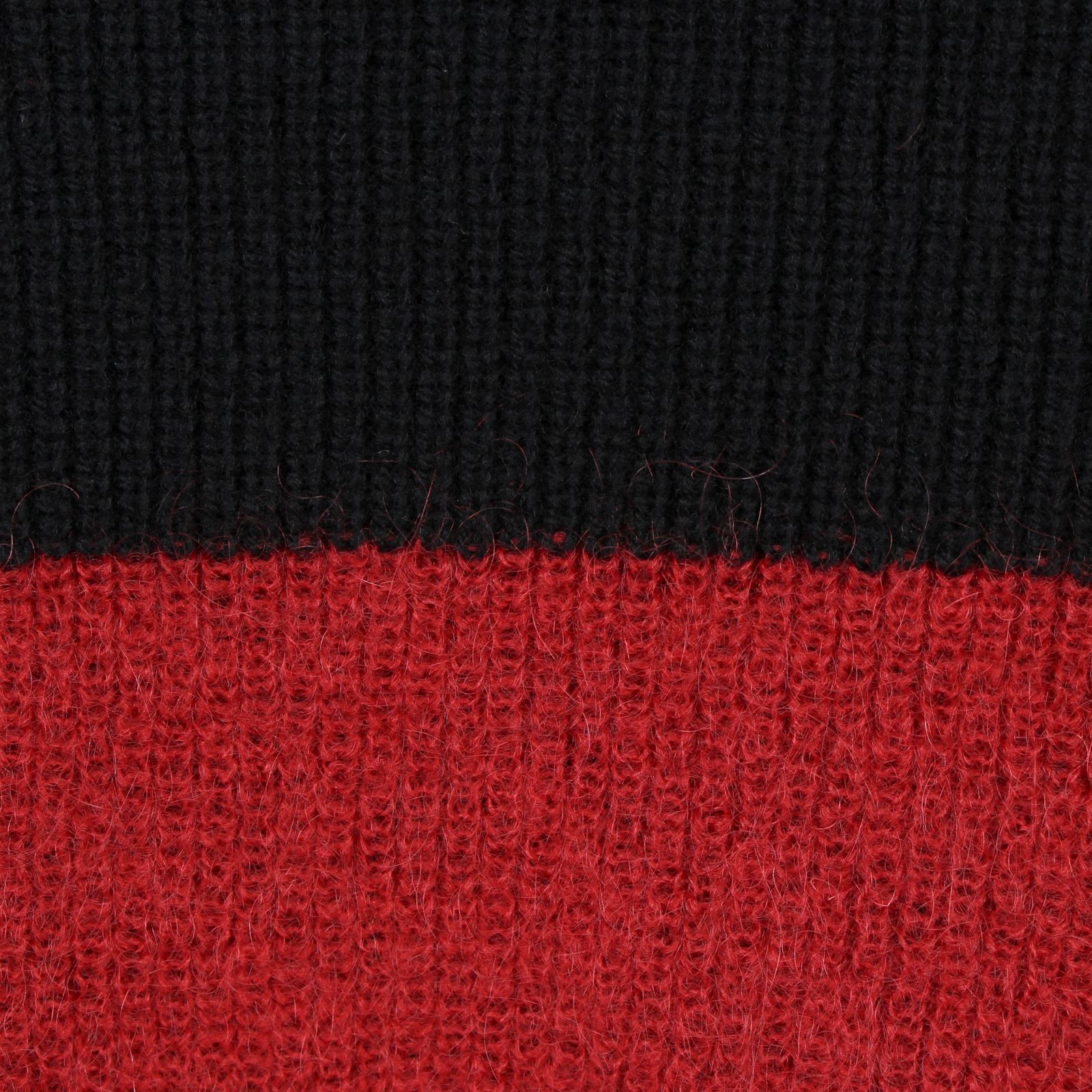 yohji yamamoto - Y's for men | BLOCKING KNIT WITH ROUND NECK