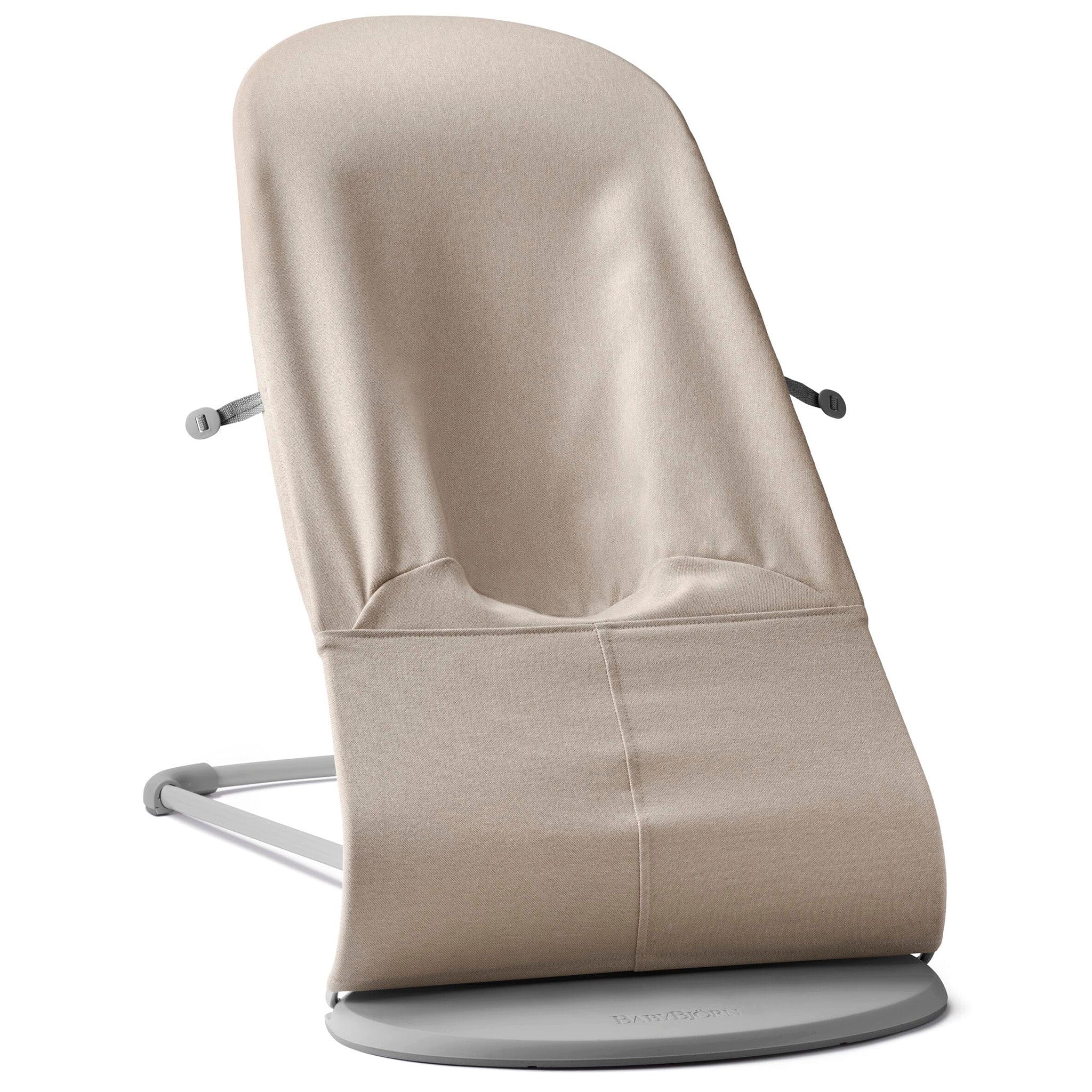 BabyBjorn Bouncer Bliss Woven Melange, Light Beige – Albee Baby
