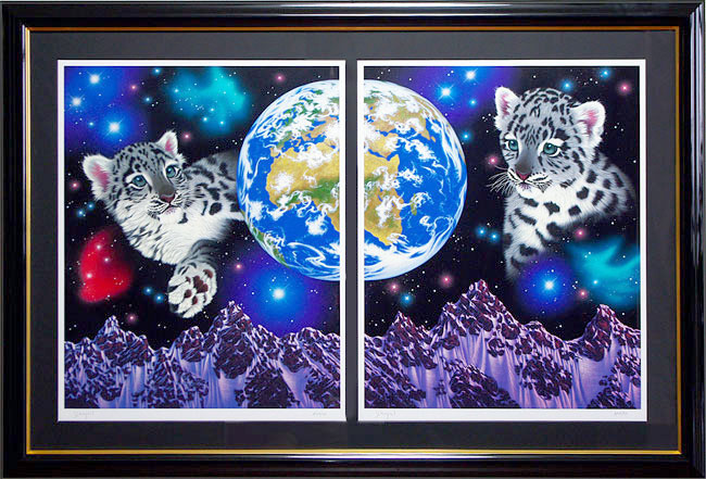 シム・シメール版画 マイブラザーズ・ヒマラヤンホーム /マイ