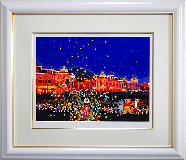 ヒロ・ヤマガタ（Hiro Yamagata 山形博導）版画 星に願いを｜アート