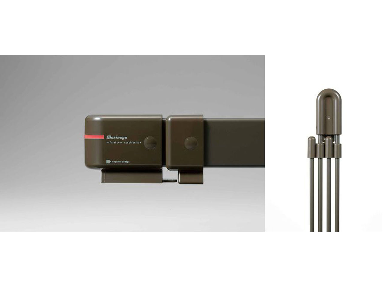 窓から部屋の寒さを解決する森永ウインドーラジエーター。W/R-1219