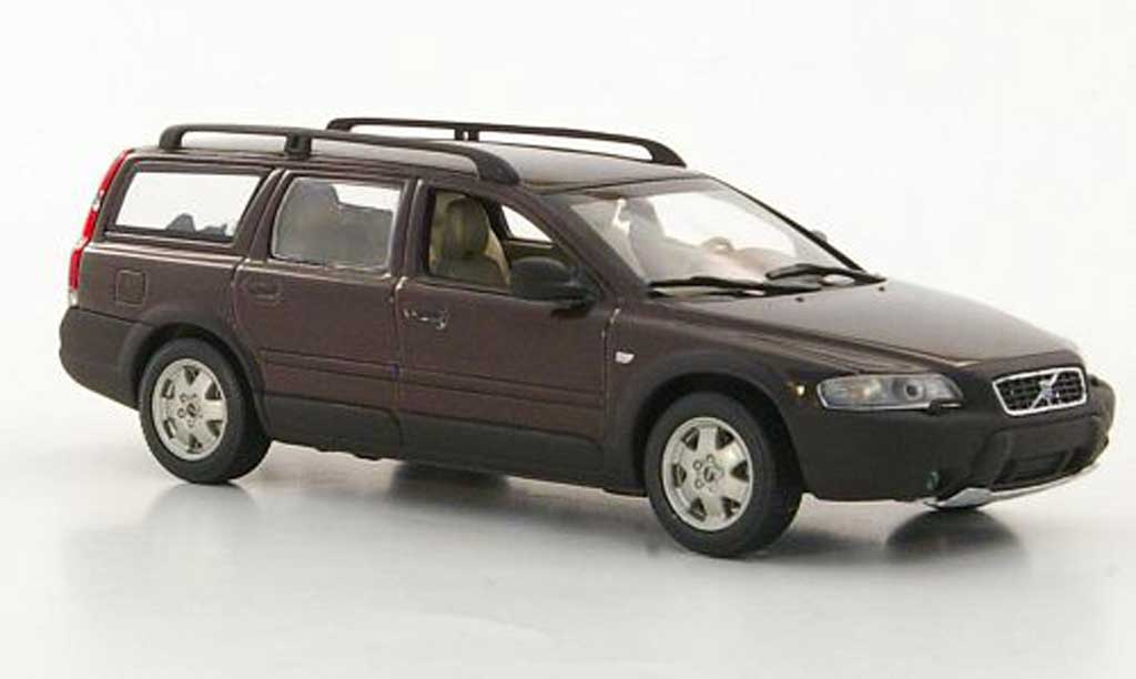 Diecast model cars Volvo V70 1/43 Minichamps XC brown - Alldiecast.us