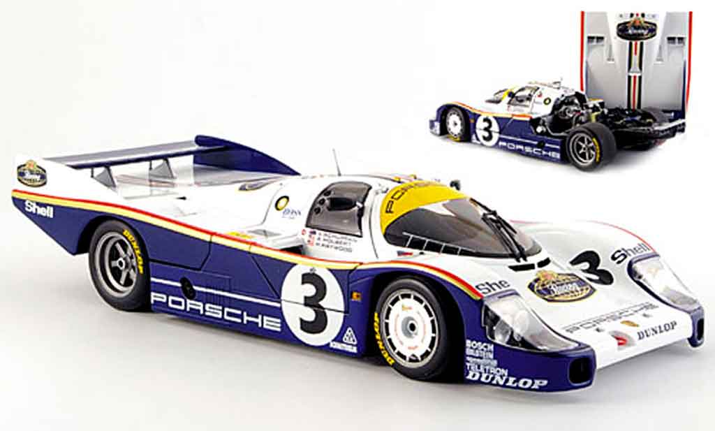 Diecast model cars Porsche 956 1983 1/18 Minichamps 1983 l no.3