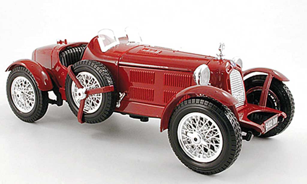 Diecast model cars Alfa Romeo 8C 1/18 Burago 2300 Monza red