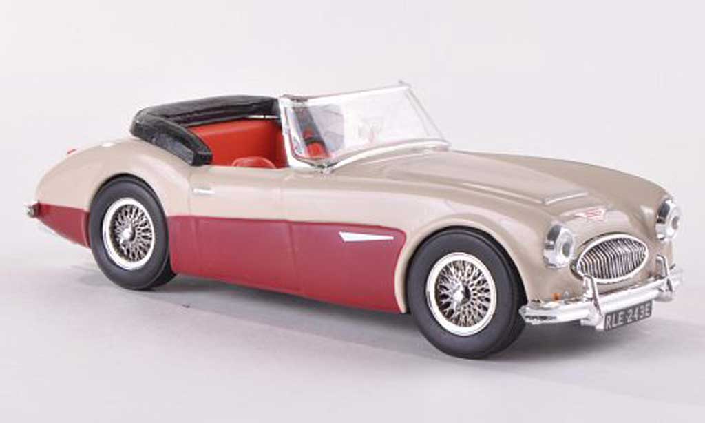 Diecast model cars Austin Healey 3000 1/18 Kyosho MK1 red