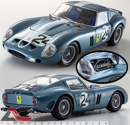 ミニッツ　オートスケール フェラーリ　250 GTO Alpha Collectibles > 1:18 SCALE MODELS > KYOSHO K08438C 1:18 1962