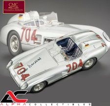 ミニカー CMC 1/18 Mercedes-Benz 300SLR w196s CMC 1955 Mercedes-Benz 300 SLR Uhlenhaut Coupe 1:18 Scale Diecast