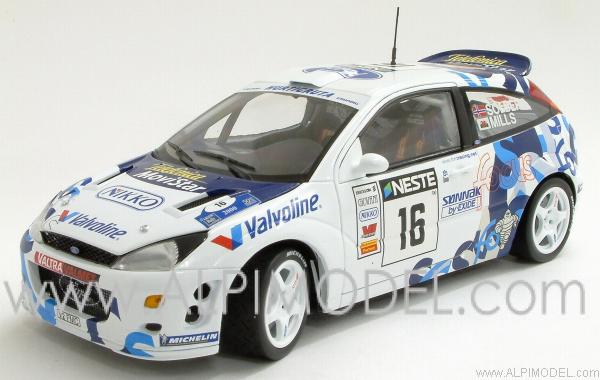 action Ford Focus WRC Rally Finland 2000 Solberg - Mills (1/18