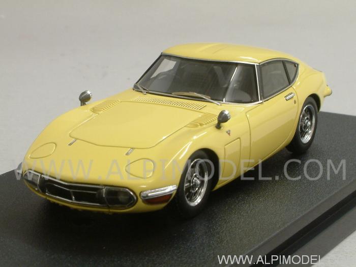 hpi-racing Toyota 2000 GT 1970 (Bellatrix Yellow) (1/43 scale model)
