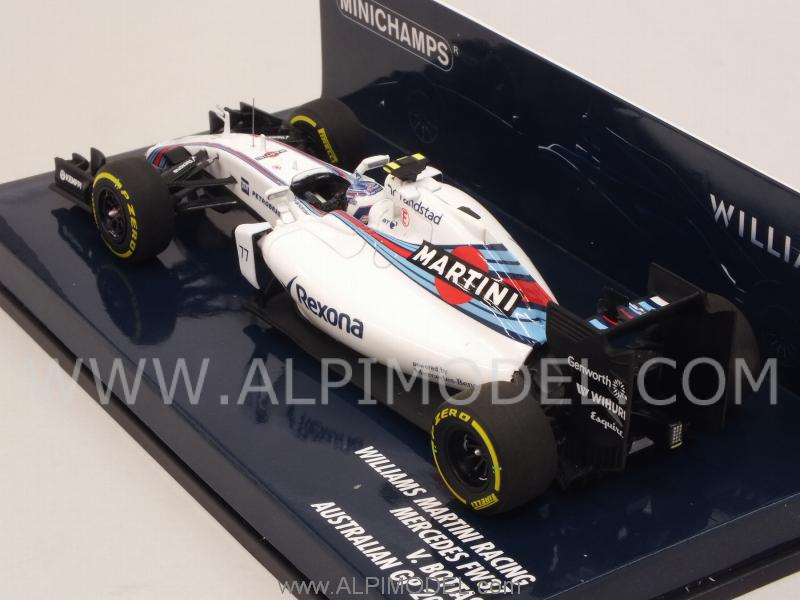1/43 ミニチャンプス ウィリアムズFW37 ボッタス ベルギーGP 2015 1/43