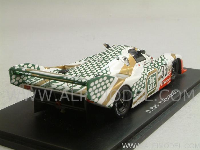 spark-model Porsche 962 C TicTac #33 Silverstone 1990 Bell